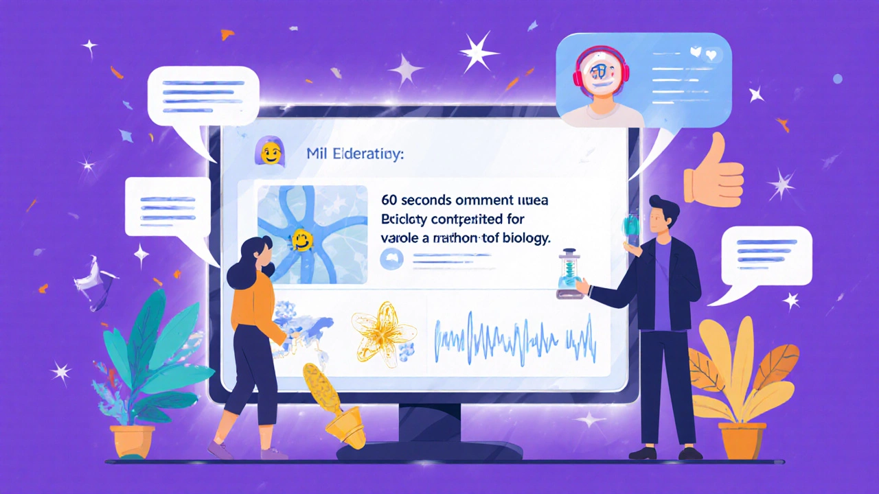Diverse learners engaging in video responses and peer feedback on a digital learning platform.
