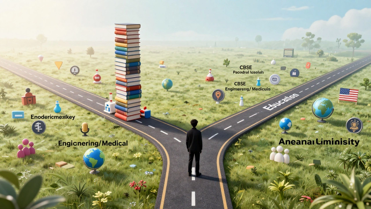 Specialized academic path vs broad holistic education route